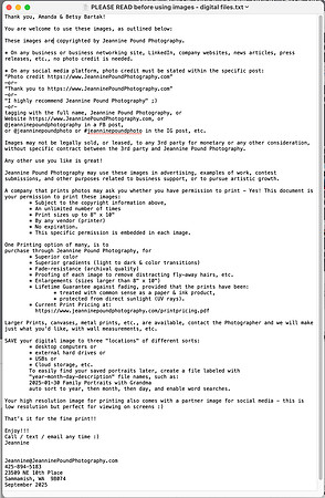 PLEASE READ before using images